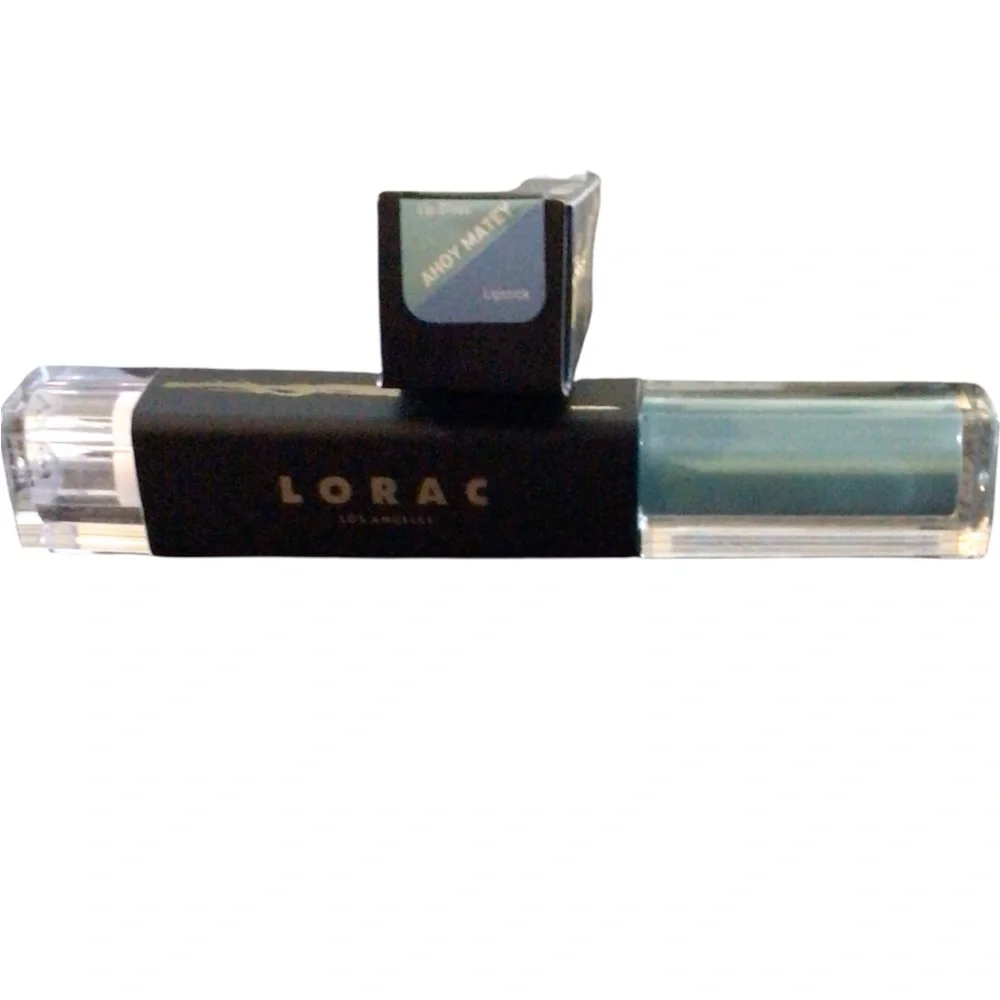 Lorac Disney Pirates of The Caribbean Lipstick & Gloss Duo IN AHOY MATEY